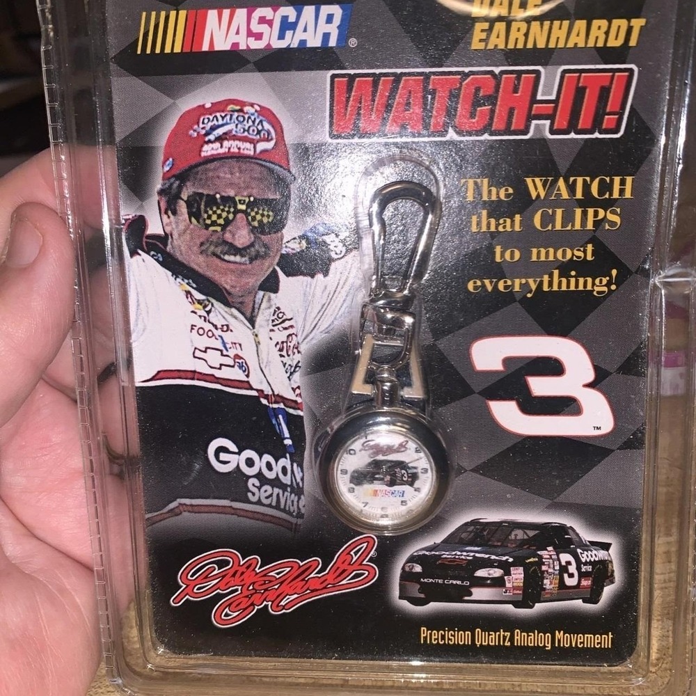 Dale Earnhardt #3 1999 Clip on Watch